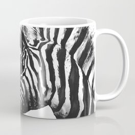 Zebra head - watercolor art Coffee Mug