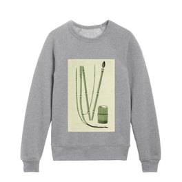 Botanical Horsetail Kids Crewneck