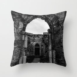 Shadows of the past Throw Pillow