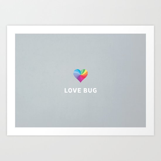 Love Bug Art Print