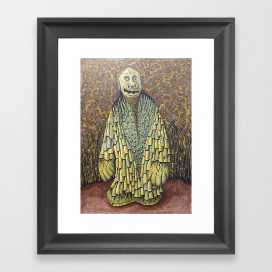 Nøkken Framed Art Print