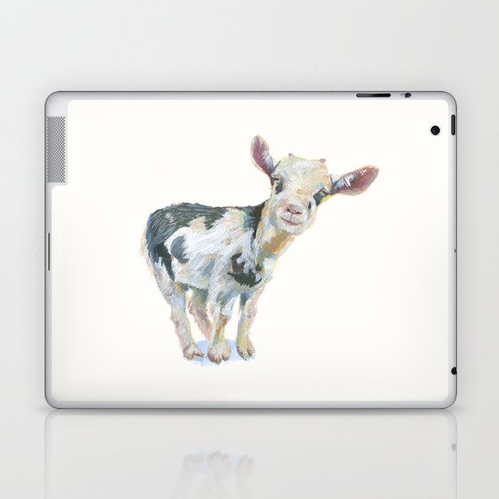 Smiley  Goat Laptop & iPad Skin