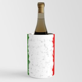 Italy flag abstract art Wine Chiller