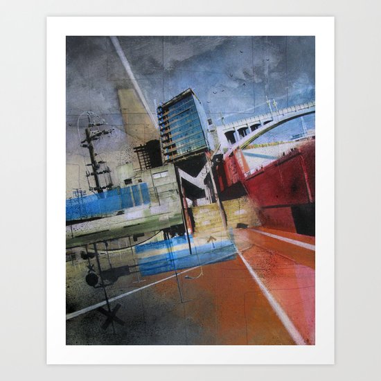 Fragments Art Print