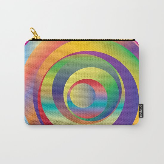 Circles - Optical Game 9 Carry-All Pouch