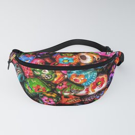 Candy Skulls Fanny Pack