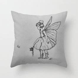 Little Fairy Throw Pillow