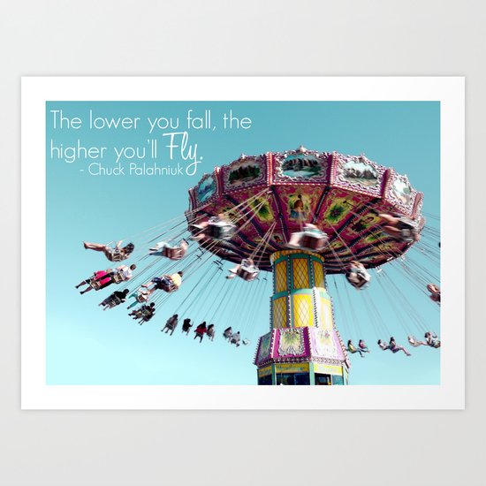 Fly. Art Print
