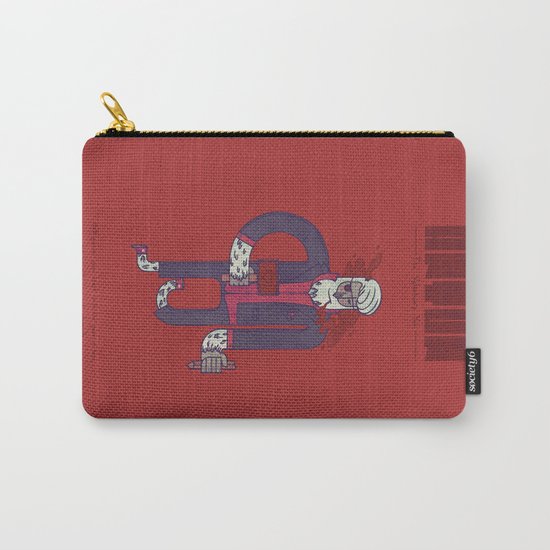 Anton, The Valentine's Yeti Carry-All Pouch