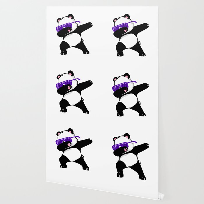 Dabbing Panda Cute Funny Kids Adults Dabing Dane Wallpaper By