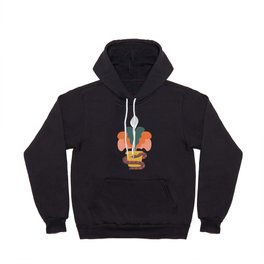 Calla lily with a snake Hoody