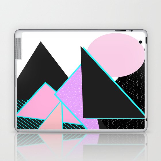 Hello Mountains - Moonlit Adventures Laptop & iPad Skin