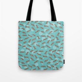 Platypus Pattern Tote Bag