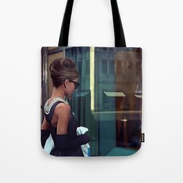 Audrey Hepburn #2 @ Breakfast at Tiffany’s Tote Bag