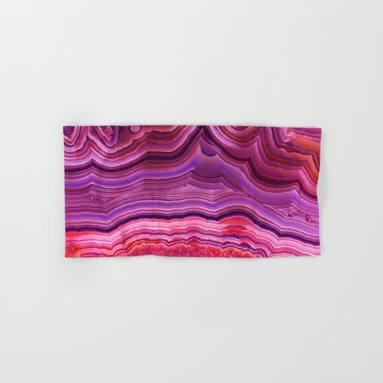 Mystic agate stone Hand & Bath Towel