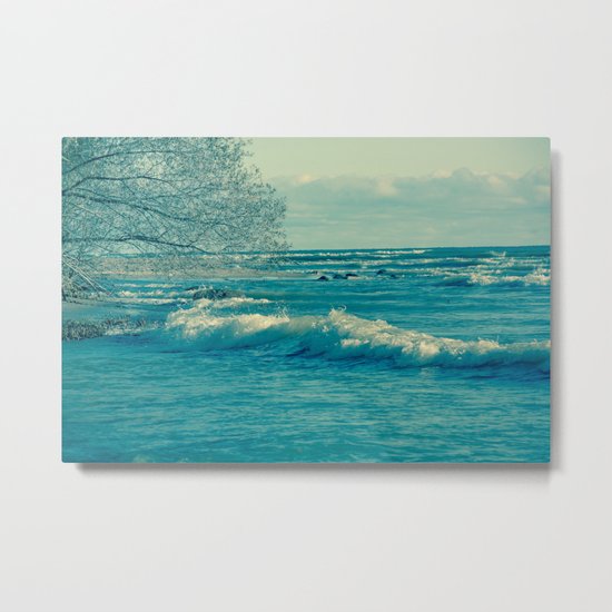 Troubled Waters Metal Print