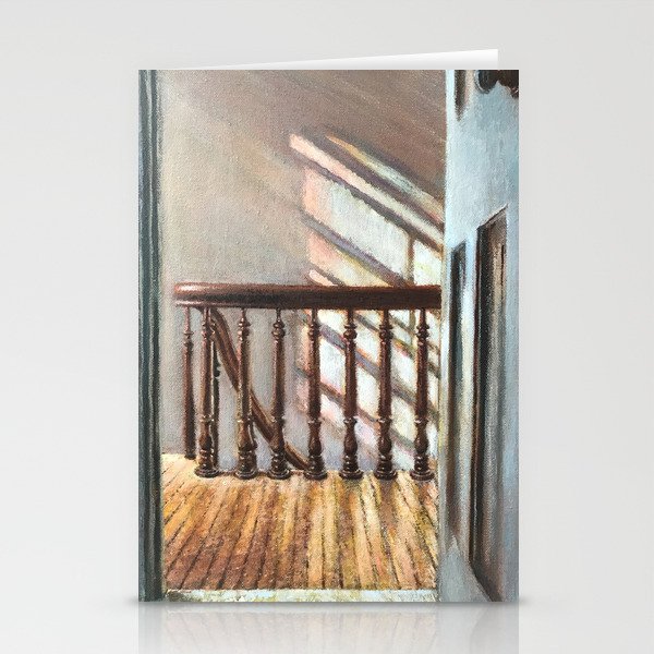 Staircase Morning Light Stationery Cards