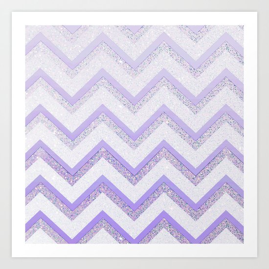NUDE PURPLE Art Print