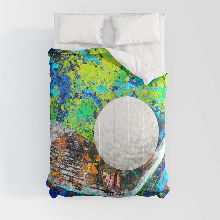 Golf art print work 25 Comforter