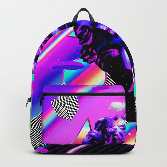 Sad Statue Poster Backpack