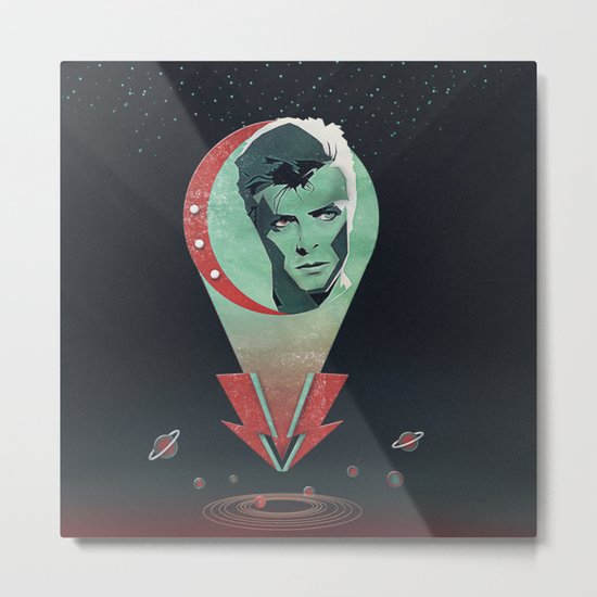 Far Above the Moon Metal Print