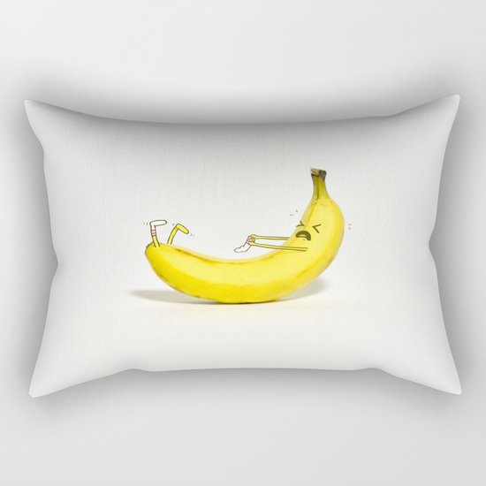 Banana Sock Rectangular Pillow