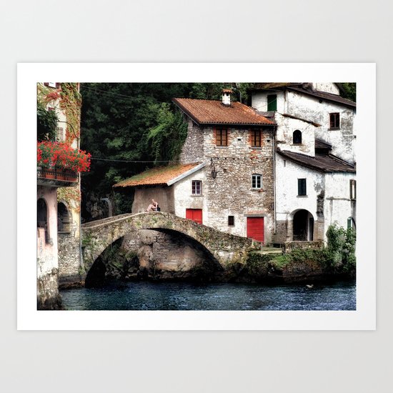 Ponte della Civera Art Print