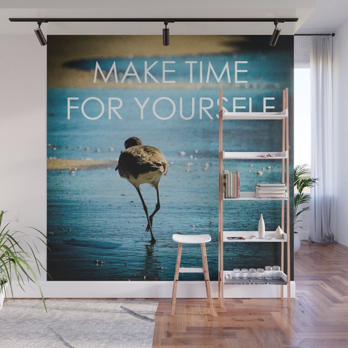 Make Time For Yourself Wall Mural