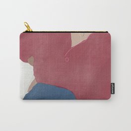 Figurative art - Red plunging neck Carry-All Pouch