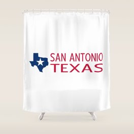 Lone Star Shower Curtains Society6