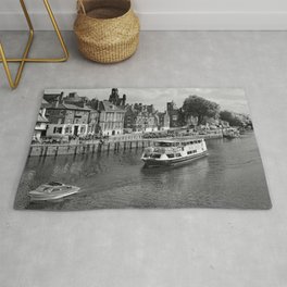 King's Staith beside the river Ouse Rug