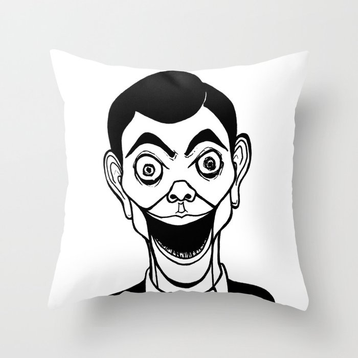 Night of the Living Dummy Throw Pillow