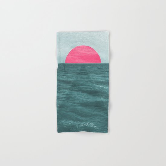 Magenta Sunset Hand & Bath Towel