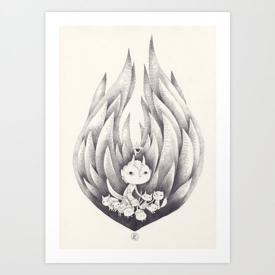 hellboy Art Print