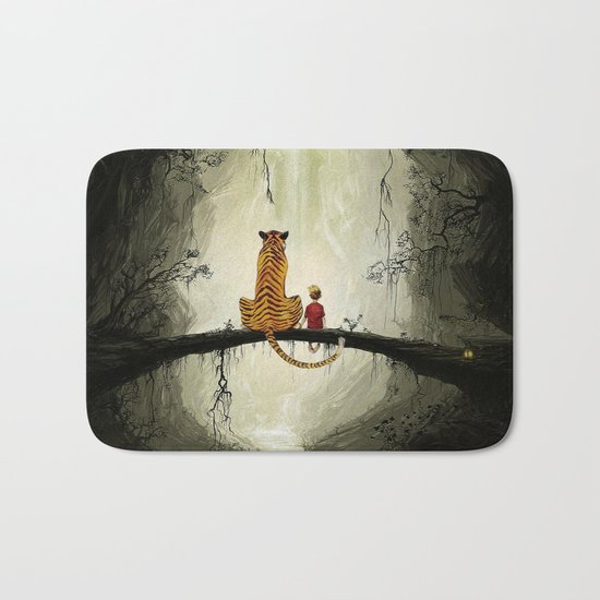 Calvin And Hobbes Bath Mat