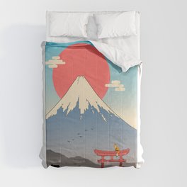 Ikigai in Mt. Fuji Comforter