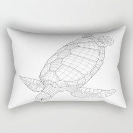 The Green Sea Turtle Rectangular Pillow