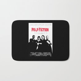 Pulp fiction Bath Mat | Cult Movie, Funny, Kill Bill, Cinema, Quentin Tarantino, Movies, Classic, Samuel L Jackson, Tarantino, Pulp 