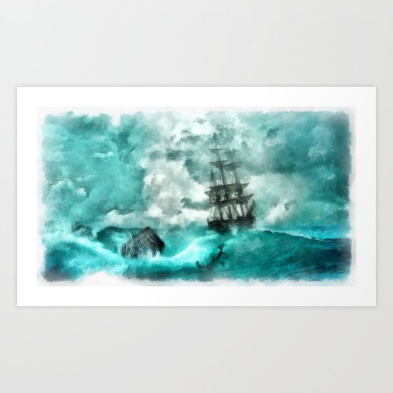 ship Art Print