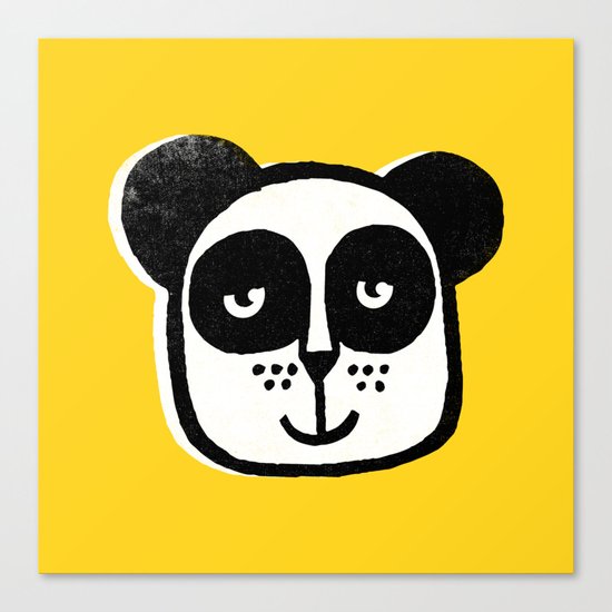HAPPY PANDA Canvas Print