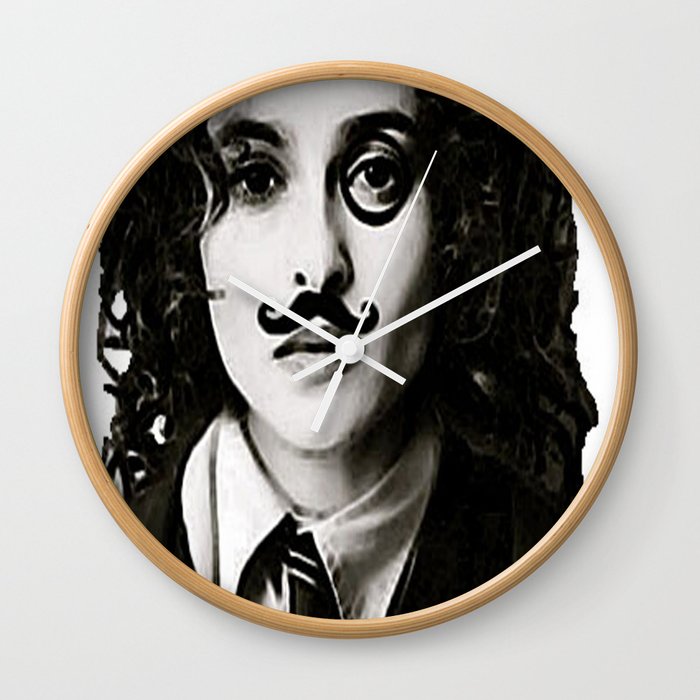Helena Bonham... Chaplin? Wall Clock