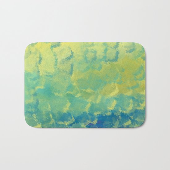 Watercolor Splash #1 #art #society6 Bath Mat