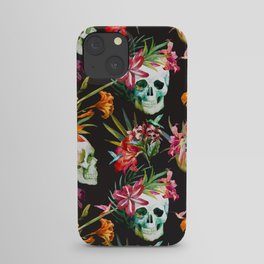 Hawaiian Skull iPhone Case