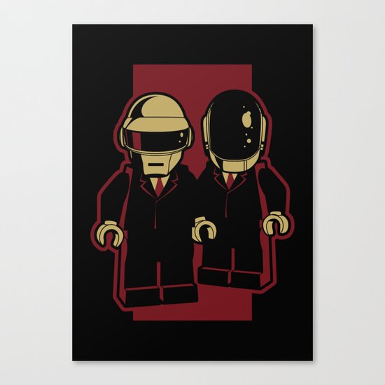 Daft Block Canvas Print