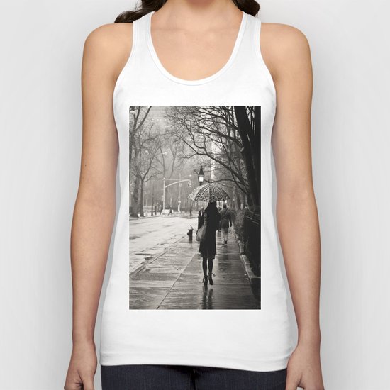 New York City - Rain Unisex Tank Top
