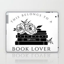 this belongs to a book lover Laptop & iPad Skin