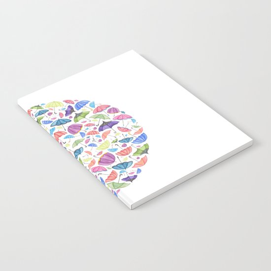 Umbrellas. Notebook