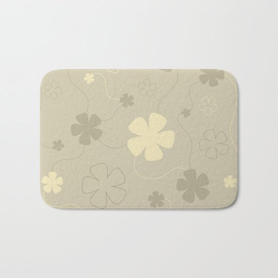 Flower fantasy light Bath Mat