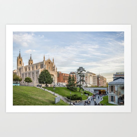 El Prado Museum. Madrid Art Print