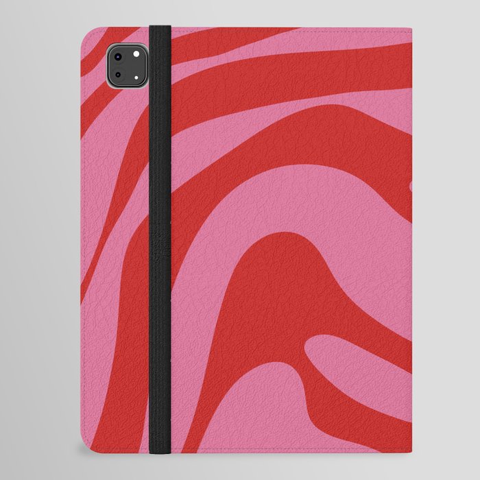 29 Abstract Liquid Swirly Shapes 220802 Valourine Digital Design  iPad Folio Case